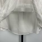 1. State State White Cold Shoulder Ruffled Cloud Bell Sleeve‎ Blouse Photo 5