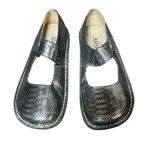 Alegria Women's  Mary Jane Shoes Size 8.5 Silver Photo 1