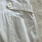 ESSENCE white skirt Medium pockets zip back Photo 5