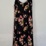 Reformation Black Floral Midi Watson Slip Dress 2 Carmelina Photo 2