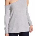 BB Dakota  off shoulder cozy M gray long sleeve top Photo 0