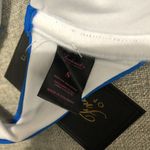 Frederick's of Hollywood  Taormina One Shoulder Bikini Top Underwire Blue S Photo 3