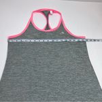 Adidas  Womens Size Medium Grey Gray Pink Athletic Tank‎ Top Sleeveless Workout Photo 5