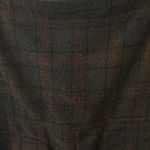 Plaid Adjustable Strap Four Pocket Jumpsuit Overalls M VTG Fall Dark Academia Gray Size M Photo 6