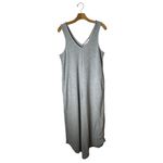 Z Supply Jumpsuit Women Medium Gray Starlette Terry Cropped Wide Leg NWT Outdoor Photo 1