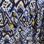 Lilly Pulitzer Delaney Becton Blue Swing Tunic Dress Medium Embroidered Photo 7