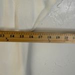 Dear John White Ribbed Sweetheart Neck Short Slv Knit Top Size L Feminine Dainty Photo 6