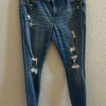 Abercrombie & Fitch  Harper Super Skinny Jeans Mid-rise Distressed Size 32 Photo 1