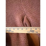 Duluth Trading Co. 100% Shetland Wool pull over sweater L cozy cabincore Orange Size L Photo 4