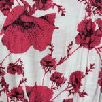 Free People  French Quarter Floral Wrap Mini Dress Women's XS White Pink Ruffles Photo 13