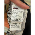 Snake skin print dress Black Size undefined Photo 2