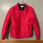 Vineyard Vines  Hot Pink Long Sleeve Puffer Coat Jacket Full Zip Women's Size XS Photo 0