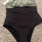 Cupshe Women's Cutout High Neck Tummy Control One Piece... Photo 1