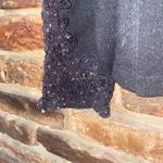 Amanda Smith  Black Ribbed Embroidered Cuff Pullover Sweater Women's Size XL Photo 1