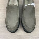 Eileen Fisher Slate Gray Leather Harria Chunky Heel Platform Loafer Sz.8.5 NWOB Photo 3