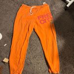 Free City  Sweatpants Orange & Pink XS Photo 0