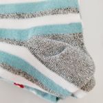 Capelli New York  Crew Socks Light Blue Glitter Gre Photo 4