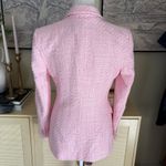 ZARA  Pink Tweed‎ Textured Double Breasted Blazer Size XS Photo 4
