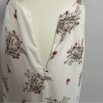 Lush Clothing Lush Dress Midi Halter Criss Cross Back High Neck Floral Botanical Cream Green Photo 10