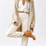 Anthropologie Braided-Sleeve Cardigan Photo 0