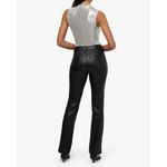 We Wore What Womens Lace Front Vegan Leather Black Pant Size 24 NWT Photo 1