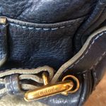 Chloé CHLOE Paddington Navy Blue Leather Satchel Hand Bag with Lock & Key Photo 4