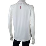 jamie sadock Athletic Golf Zip Up Neck Sleeveless Top White Size L Photo 9