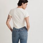 Madewell  Heavyweight Jersey Crewneck Tee - Antique Rose | Size XS Photo 9