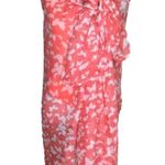 Orange/White Butterfly Sarong Wrap 50X65 Size undefined Photo 2