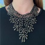 Italina Italian Lace Rhinestone Necklace Photo 0