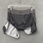 Lululemon Hotty Hot Shorts High Rise 4" Heather Lux Gray Athletic Gym Women's 6 Photo 4