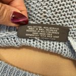 Wooden Ships  Light Blue Cable Knit Sweater Photo 5