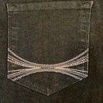 NYDJ Marca black legging jeans, mid-rise, strait leg, size 6 Photo 2