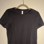 Bella Canvas  Black Fitted Short Sleeve T-Shirt Classic SZ L Airlume Jersey Photo 3