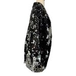 MINKPINK  Great Escape Sequin Cape Jacket Two Way Silver Black Oversized Sz XS/S Photo 5