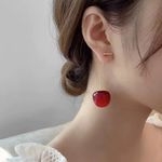 Cherry Drop Earrings Red Photo 3