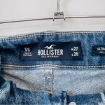 Hollister Light Wash Ultra High Rise Mom Jean Paper Bag Waist Size 27 Photo 3