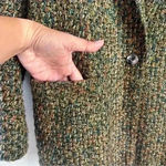 Vintage Green Mountain Mercantile Tweed Blazer Women’s Sz 12 Made In Usa Formal Photo 4