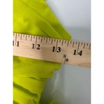 For Love & Lemons  Lorlai Mini Lime Green Rose Party Ruched Dress Small Photo 4