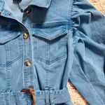 FATE. Boutique Brand Denim Dress Size Small Photo 4
