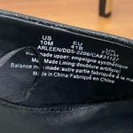 DKNY DNKY Arleen Black Textured Faux Leather Gold Embellished Slip On High Heels 10M Photo 14