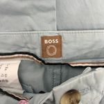 Hugo Boss Hugo‎ Boss Womens Pants 4 Light Blue Straight Cotton Career Business High Design Photo 5