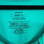 Patagonia Teal Blue Paisley Tank Top Womens M Athletic Gorpcore Hiking Casual Photo 2