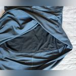 Title Nine Navy Sleeveless Dream V-Neck Athletic Dress Convertible Romper -Small Photo 2