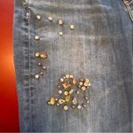 Silver Jeans  Avery Slim Women’s  W31 L29 Bedazzled Distressed Denim Bling casual Photo 4
