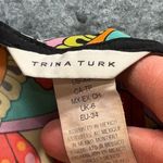 Trina Turk  Moroccan Medallion Swim Beach Tunic Cover Up Kaftan Black Size XS Photo 4