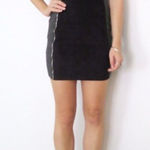 ✨3xHP✨Futuristic Armani Exchange Zipper Mini Dress✨ Black Size undefined Photo 0