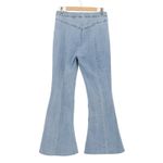 Forever 21 Light Wash Flare Jeans Womens Boho Bell Bottom Denim 70s Hippie Festival Size 30 Photo 1