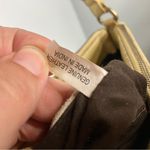 Anthropologie Vilenca Holland cream woven leather crossbody purse 9.5” x 7.5” Tan Photo 7