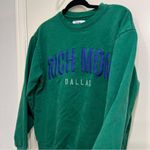 Tinx Rich Mom Dallas Sweatshirt Green Size M Photo 5